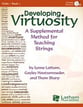 Developing Virtuosity, Book 1 Violin string method book cover